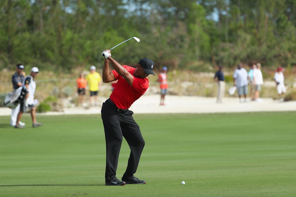 What is Tiger Woods doing with his swing now, and should you copy it