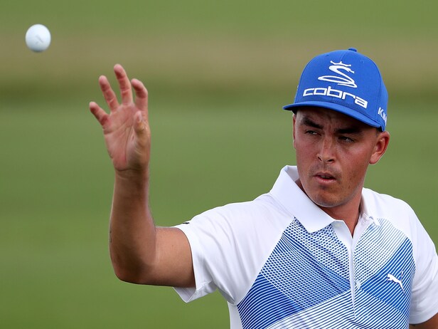 what does the p on rickie fowler's hat stand for