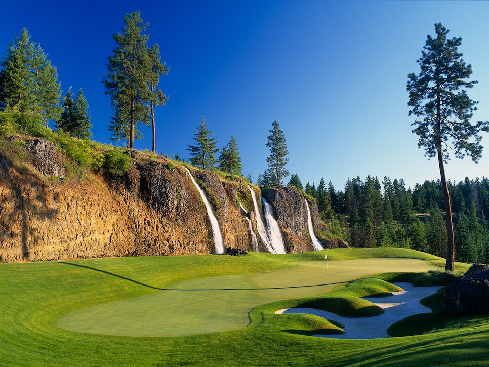 Black Rock, Coeur d' Alene, Idaho Golf course information and reviews.