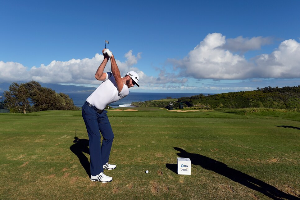 Dustin Johnson starting over at Kapalua, says 'who gives a [bleep] what ...