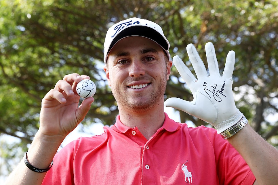 Justin thomas polo bear 2025 hat