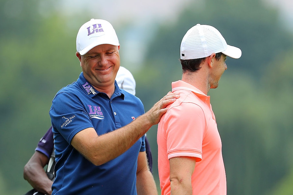 Graeme Storm takes down Rory McIlroy in a playoff at the South African ...