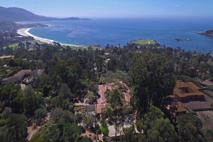Clint Eastwood Ing Pebble Beach Estate Hacienda Este Madera Clint Eastwood Ing Pebble Beach