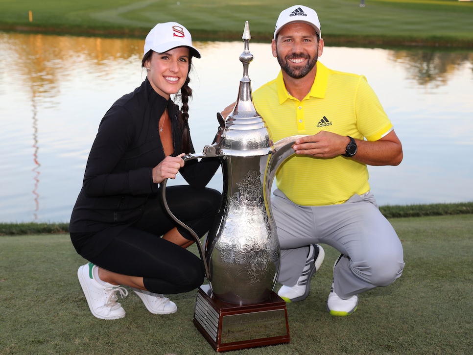 angela-akins-sergio-garcia-dubai-trophy-2017