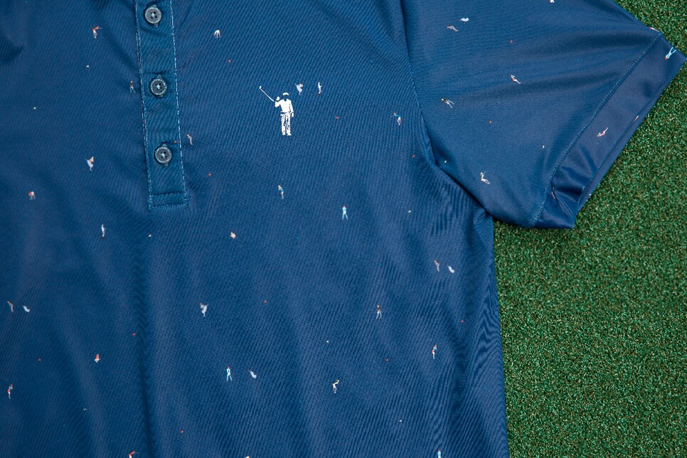 cubs golf polo