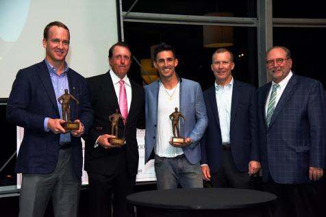 Jake Owen, Peyton Manning, and Phil Mickelson honored by Golf Digest for charitable work