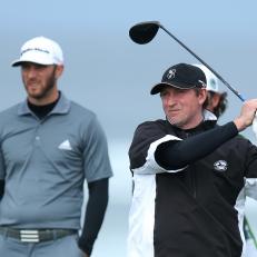 during the second round of the AT&T Pebble Beach National Pro-Am at the Monterey Peninsula Country Club on February 7, 2014 in Pebble Beach, California.