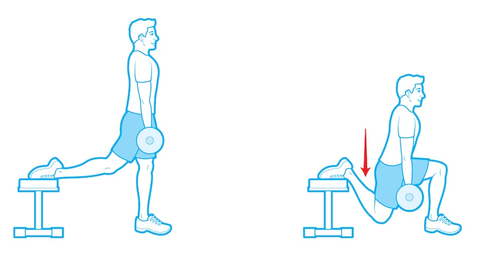 Golf squat online exercise