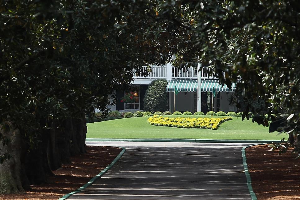 <<enter caption here>> at Augusta National Golf Club on April 2, 2012 in Augusta, Georgia.