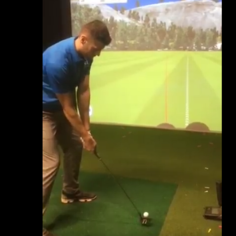 Watch some guy smash a 276-yard drive -- with a PUTTER