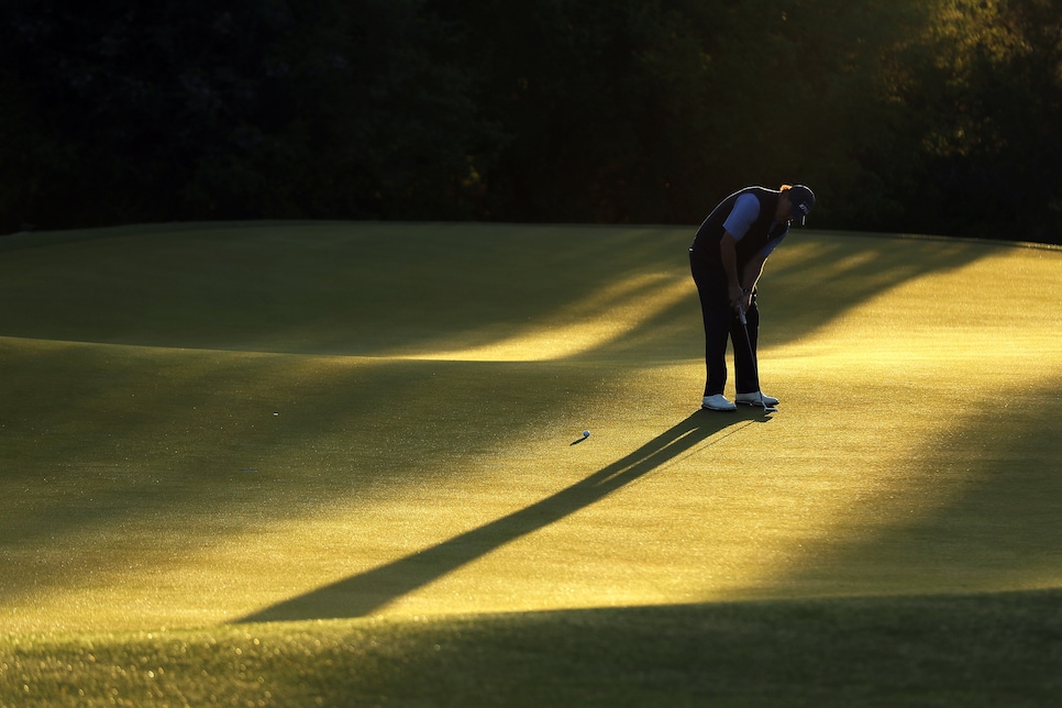 during the fourth round of the 2017 Dell Match Play at Austin Country Club on March 25, 2017 in Austin, Texas. (Photo by David Cannon/Getty Images)