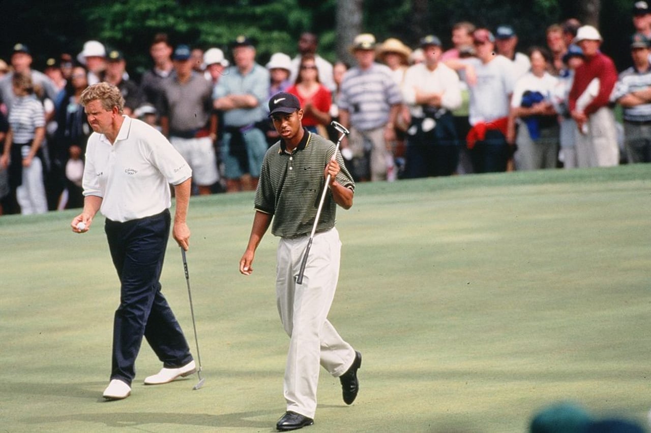 Colin Montgomerie describes the moment at the 1997 Masters when he knew Tiger  Woods was special | Golf News and Tour Information | Golf Digest