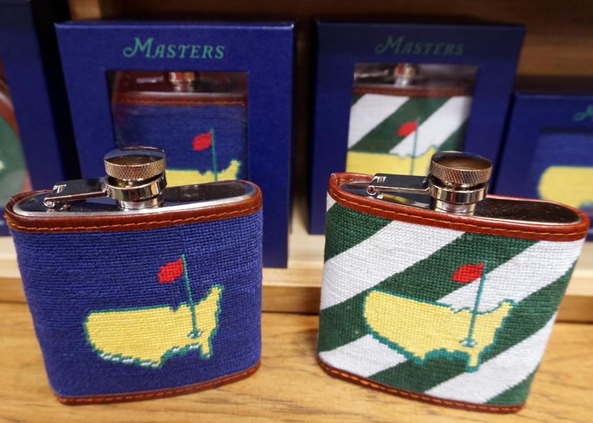 Needlepoint flasksAre these the classiest flasks you've ever seen? Probably. ($70)