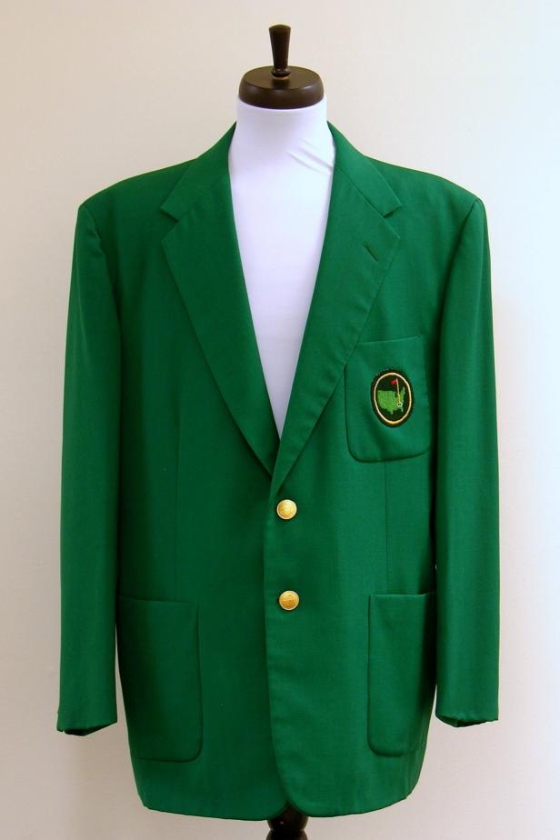 Masters green jacket found in thrift store sold at auction for nearly