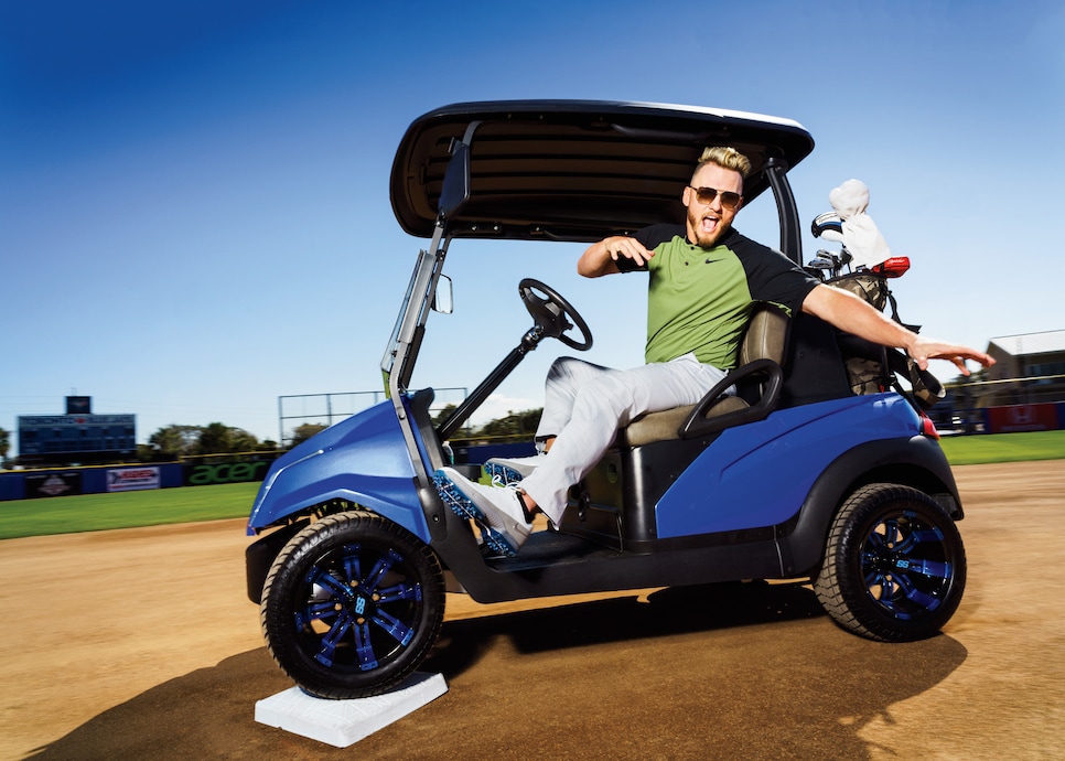 Josh Donaldson Toronto Blue Jays golf spring training