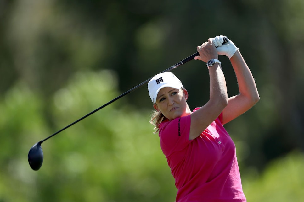 Cristie Kerr makes a move at the Lotte Championship, shooting 29 on th ...