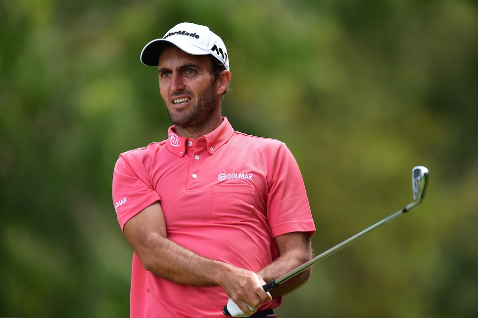 MOLINARI, Edoardo during 80°DS Automobiles Italian Open Golf Match, Marco  Simone GC, 5 May 2023 (Photo by AllShotLive/Sipa USA) Credit: Sipa  USA/Alamy Live News Stock Photo - Alamy