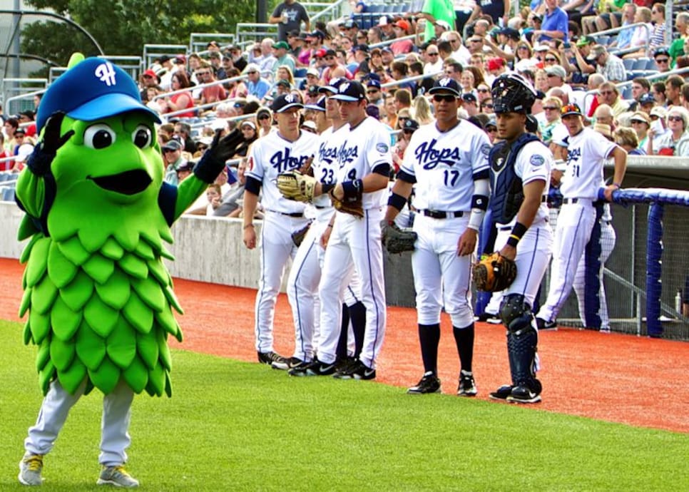 Barley,' the Hillsboro Hops' mascot, is simply irresistible