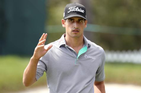 Dominic Bozzelli comes one INCH from PGA Tour history with near-ace on par 4