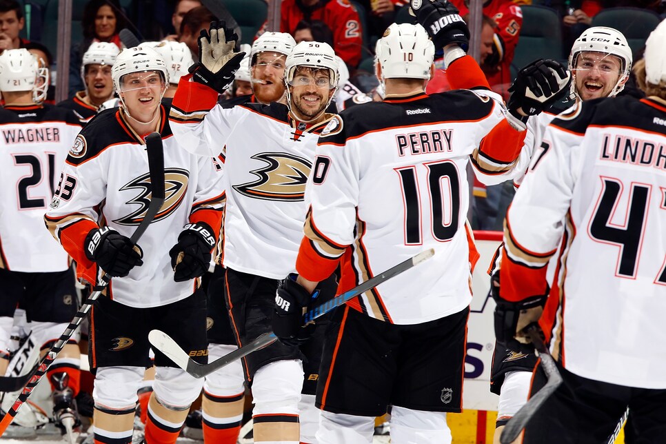 Anaheim Ducks v Calgary Flames