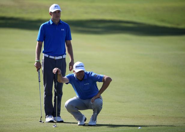 Texas twosome of Spieth/Palmer share Day 1 lead at the Zurich Classic ...