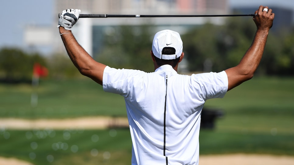 Tiger woods stretching routine hot sale