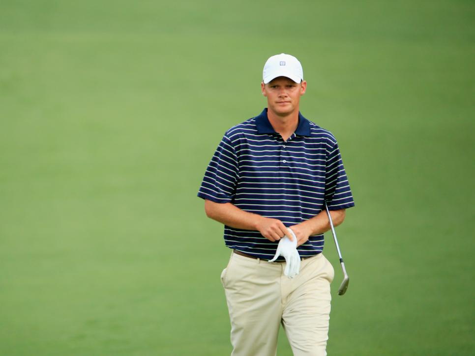 during the second round of the 2015 Masters Tournament at Augusta National Golf Club on April 10, 2015 in Augusta, Georgia.