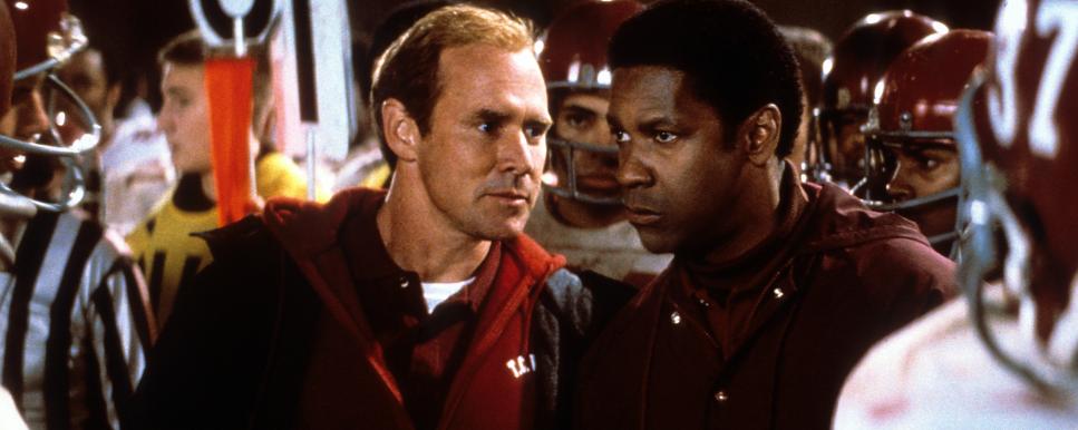 Will Patton And Denzel Washington In 'Remember The Titans'