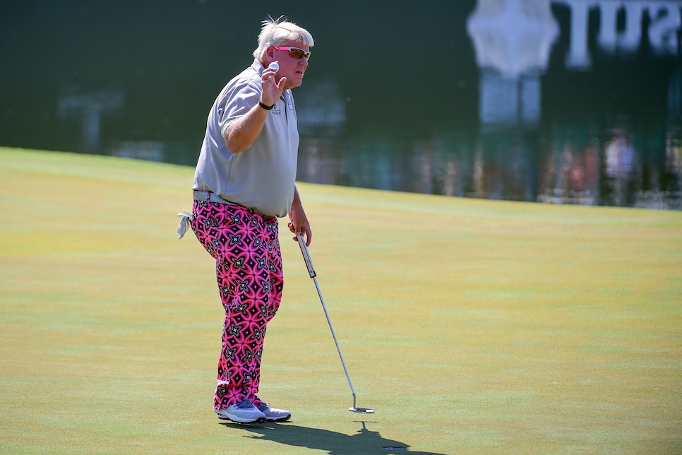 Insperity Invitational leader John Daly in position to grab his