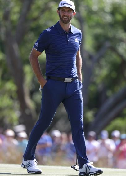 what golf shoes does dustin johnson wear