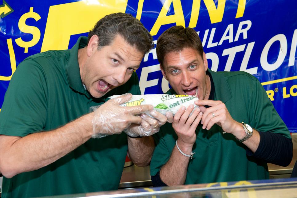 "SUBtember At SUBWAY" Launch Event Hosted By Mike And Mike