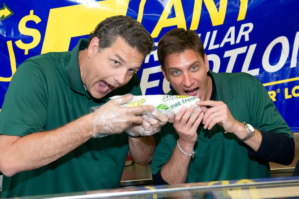 "SUBtember At SUBWAY" Launch Event Hosted By Mike And Mike