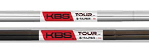 KBS Tour $-Taper shaft aimed at tightening dispersion and spin