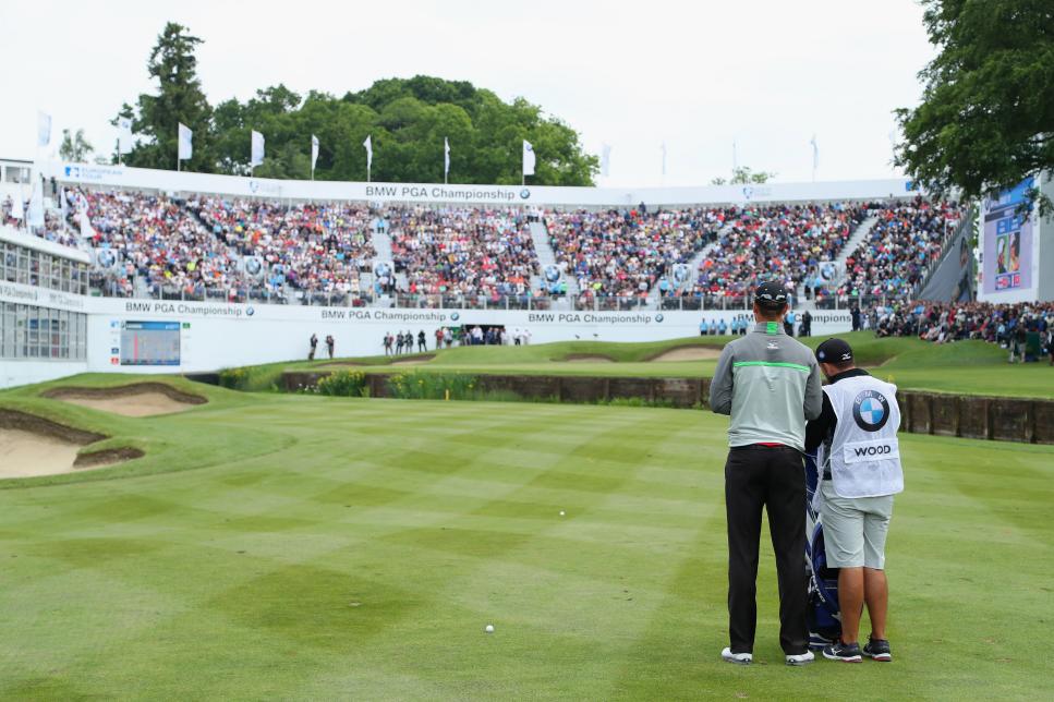 during day four of the BMW PGA Championship at Wentworth on May 29, 2016 in Virginia Water, England.