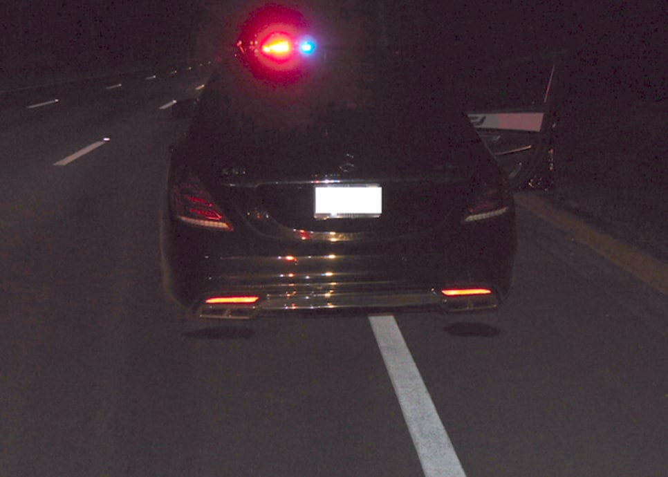 Tiger Woods DUI: Police release photos of Tiger Woods' car ...