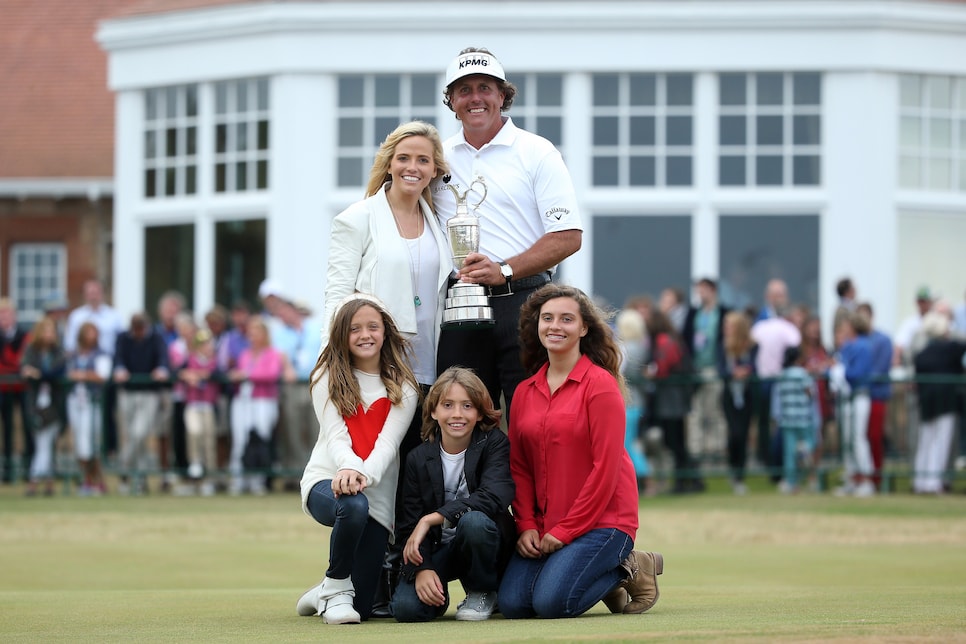 during the final round of the 142nd Open Championship at Muirfield on July 21, 2013 in Gullane, Scotland.