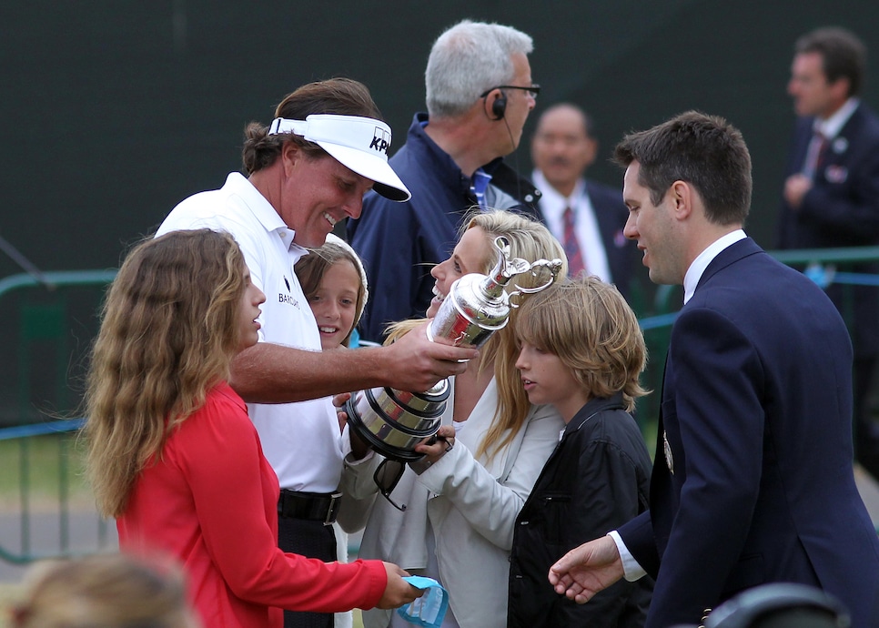 2013 The Open Golf Championship Final Round at Muirfield Golf Links July 21st