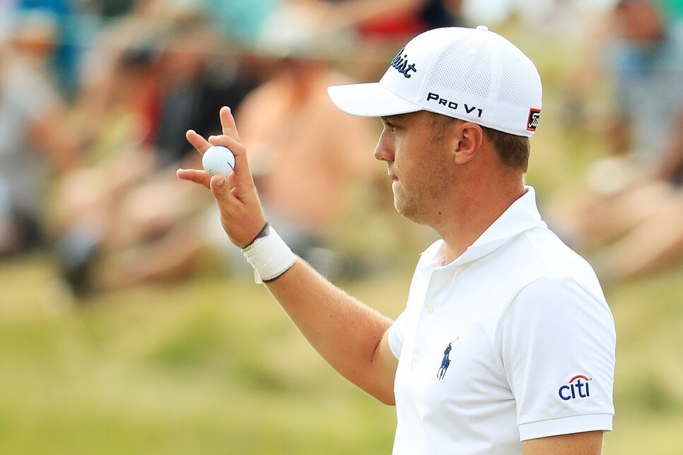 U.S. Open 2017 With a 63 at Erin Hills, Justin Thomas makes history