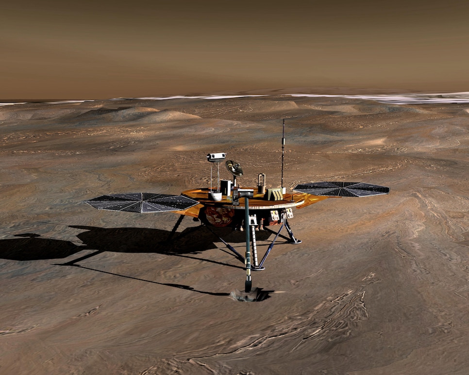 Phoenix Mars Lander Arrives On Mars