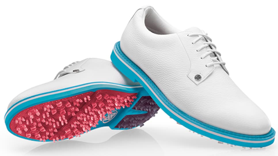 White cheap golf shoes