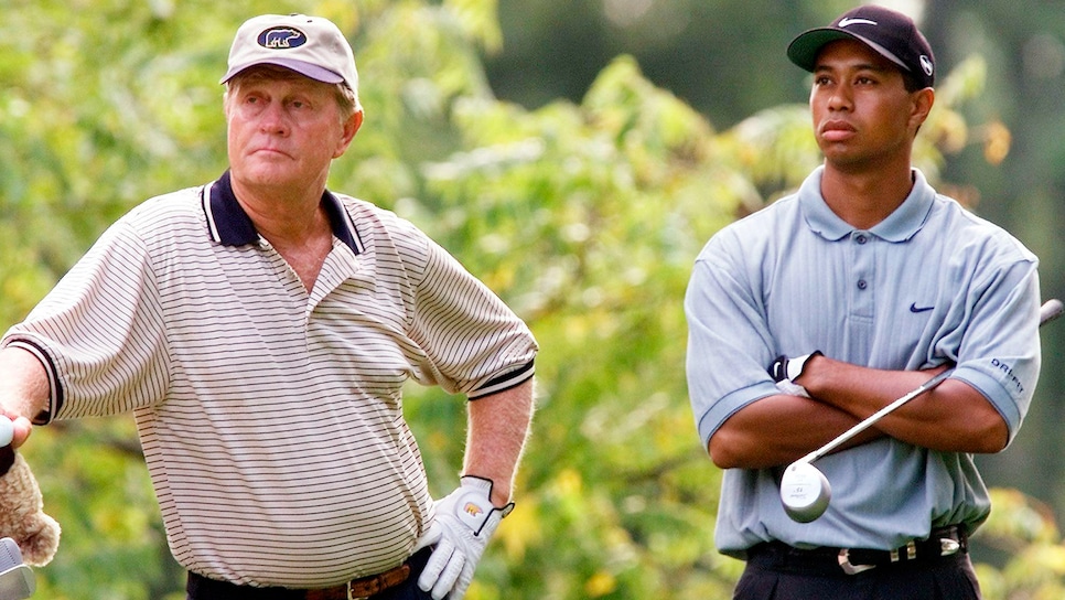 Jack Nicklaus vs. Tiger Woods