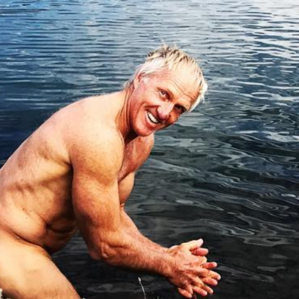 greg norman,pga tour,espn body issue,tour life,story,good luck getting this...
