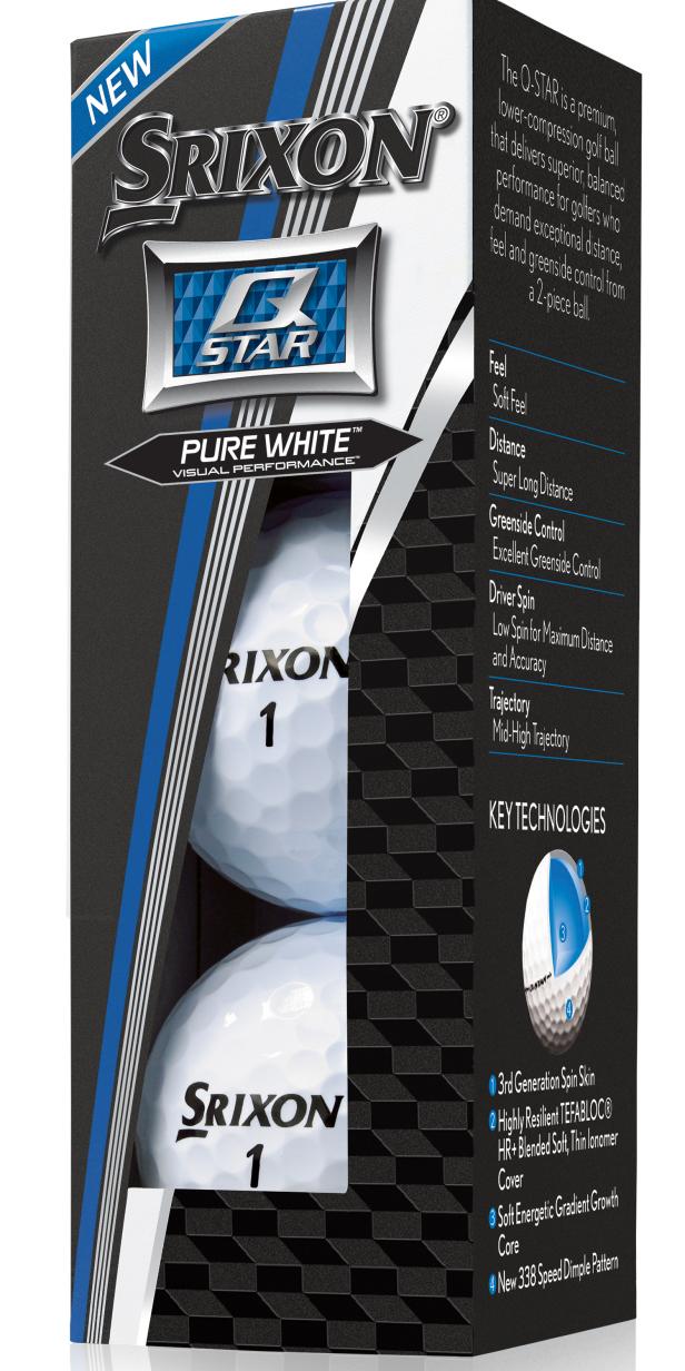 Srixon QStar upgrades with lower compression, sleeker dimple pattern