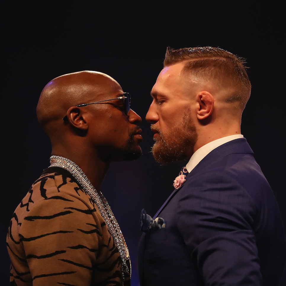 Floyd Mayweather Jr. v Conor McGregor World Press Tour - London