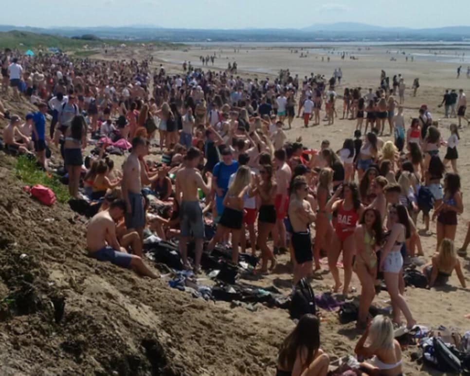 Boozy beach party near Royal Troon results in viral video of couple having  sex, double-digit arrests | This is the Loop | Golf Digest