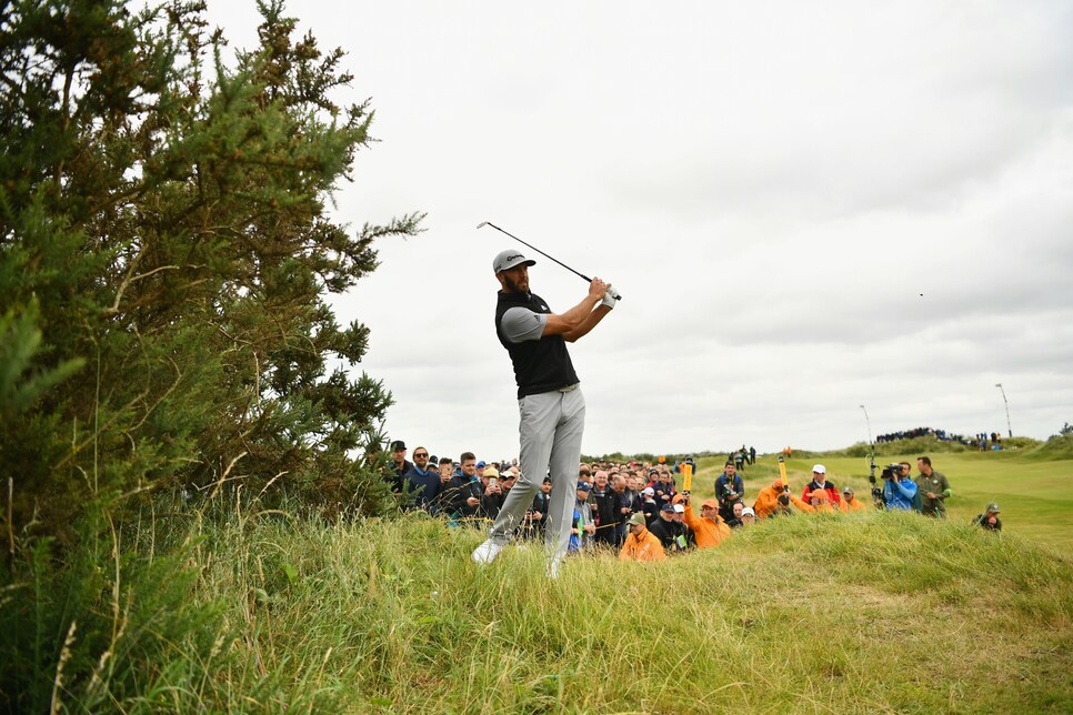 Dustin Johnson british open