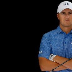 Jordan Spieth photographed by Walter Iooss Jr. at TPC Las Colinas in Dallas, TX on February 22, 2015