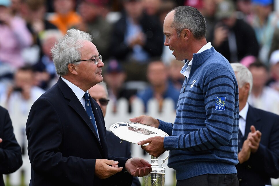 during the final round of the 146th Open Championship at Royal Birkdale on July 23, 2017 in Southport, England.