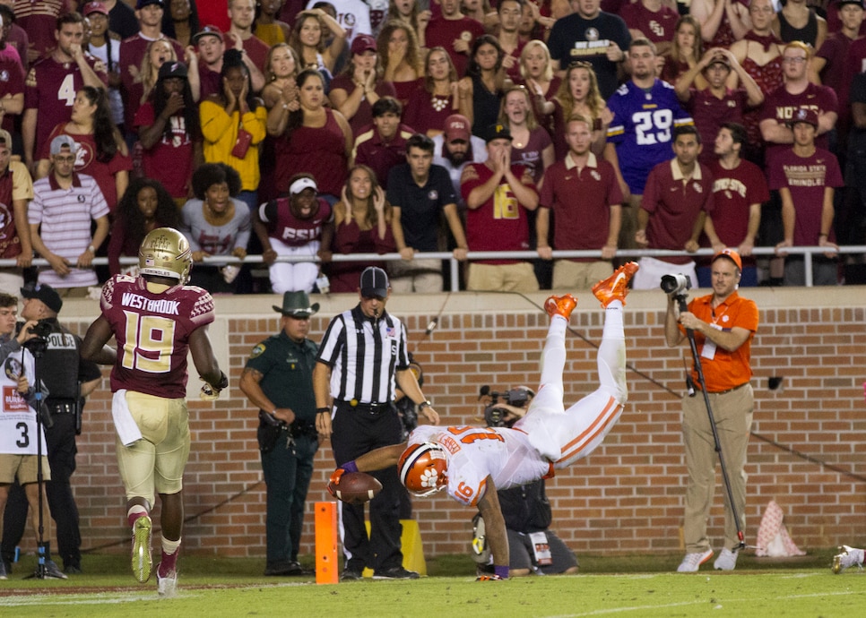 NCAA FOOTBALL: OCT 29 Clemson at Florida State