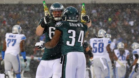 Lineman promises to buy all of Philly beer if the Eagles win the Super Bowl